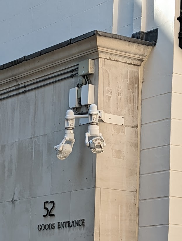 CCTV on building-